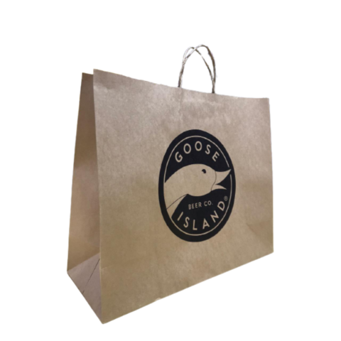 Sacola de papel Goose Island
